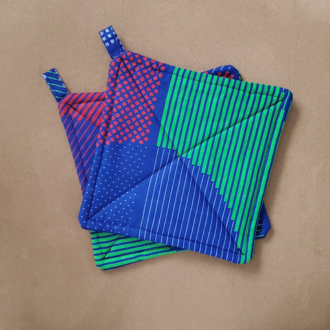 Abstract Potholder
