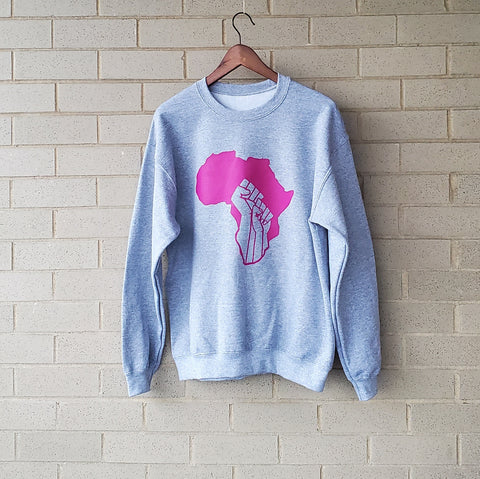 Gray/Pink Unity Sweatshirt (Proceeds are donated!)