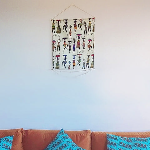 Traditional Woman Wall Tapestry